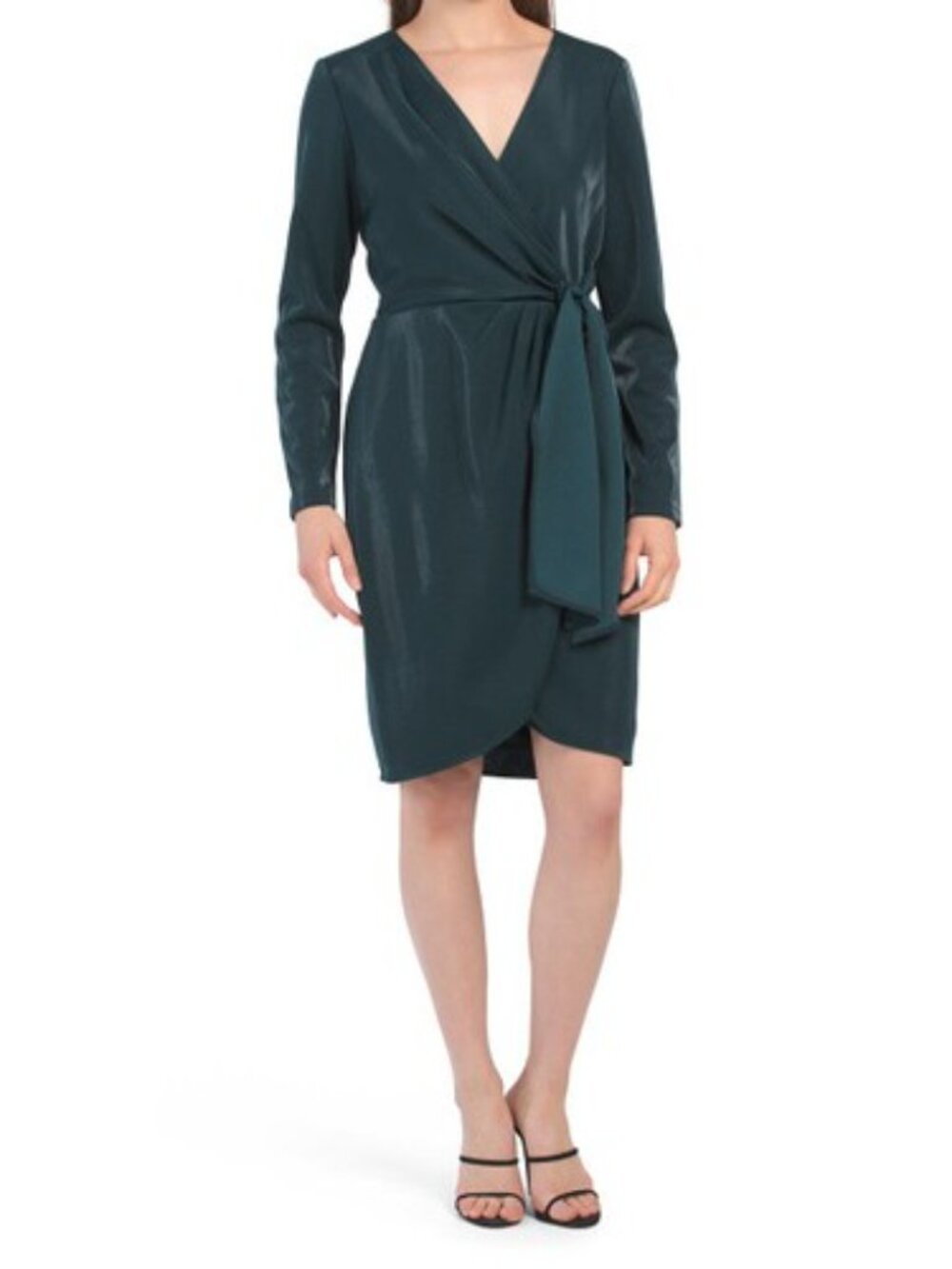 Julia Jordan Faux Wrap Dress - Size 10